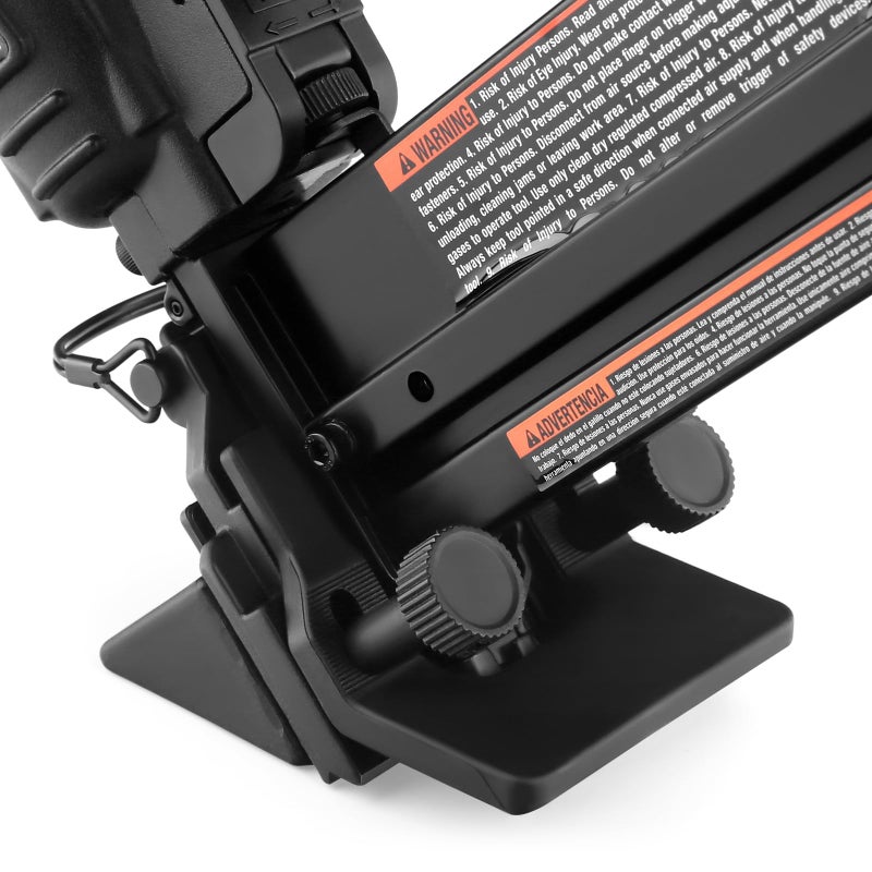 3PLUS HFS509040SP 4-in-1 Pneumatic 18 Gauge Flooring Stapler/Nailer - Image 2
